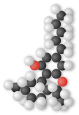 Molécule de THC